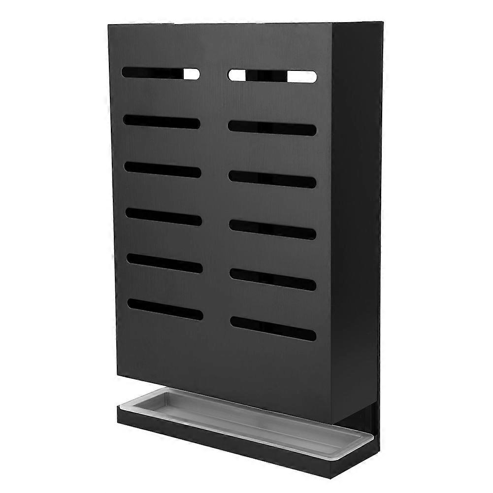 Wall-Mounted Space Aluminum Knife Cutter Storage Rack Organizer ...