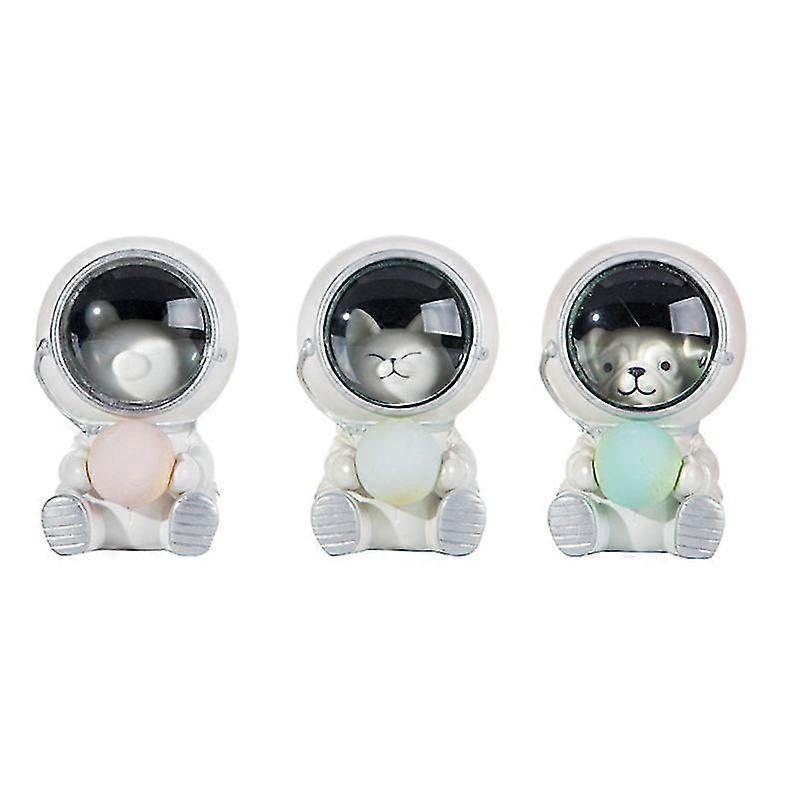 Guardian Of The Galaxy Astronaut Animal Cute Pet Resin Night Light Star Light