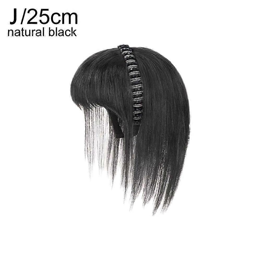 Crystal Headband Womens Wig - with Bangs & Extra Forehead Coverage