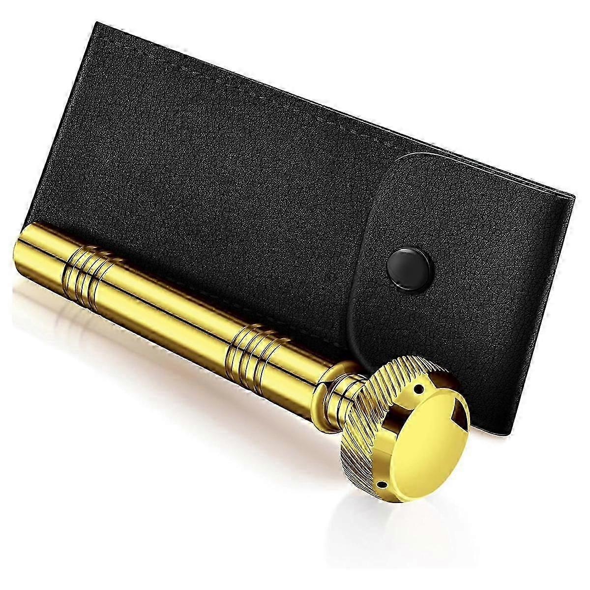 جيب مسيحي رشاش المياه المقدس مع حقيبة حمل جلدية جيب ديني الفولاذ المقاوم للصدأ حاوية المياه المقدسة