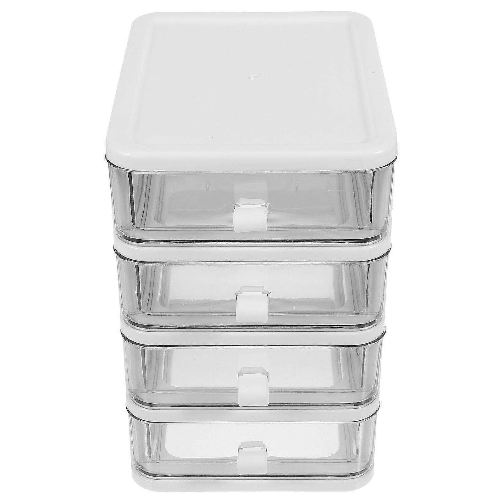 Desktop Storage Drawer Box Multi-layer Drawer Type Closet Storage Cabinet Organizer