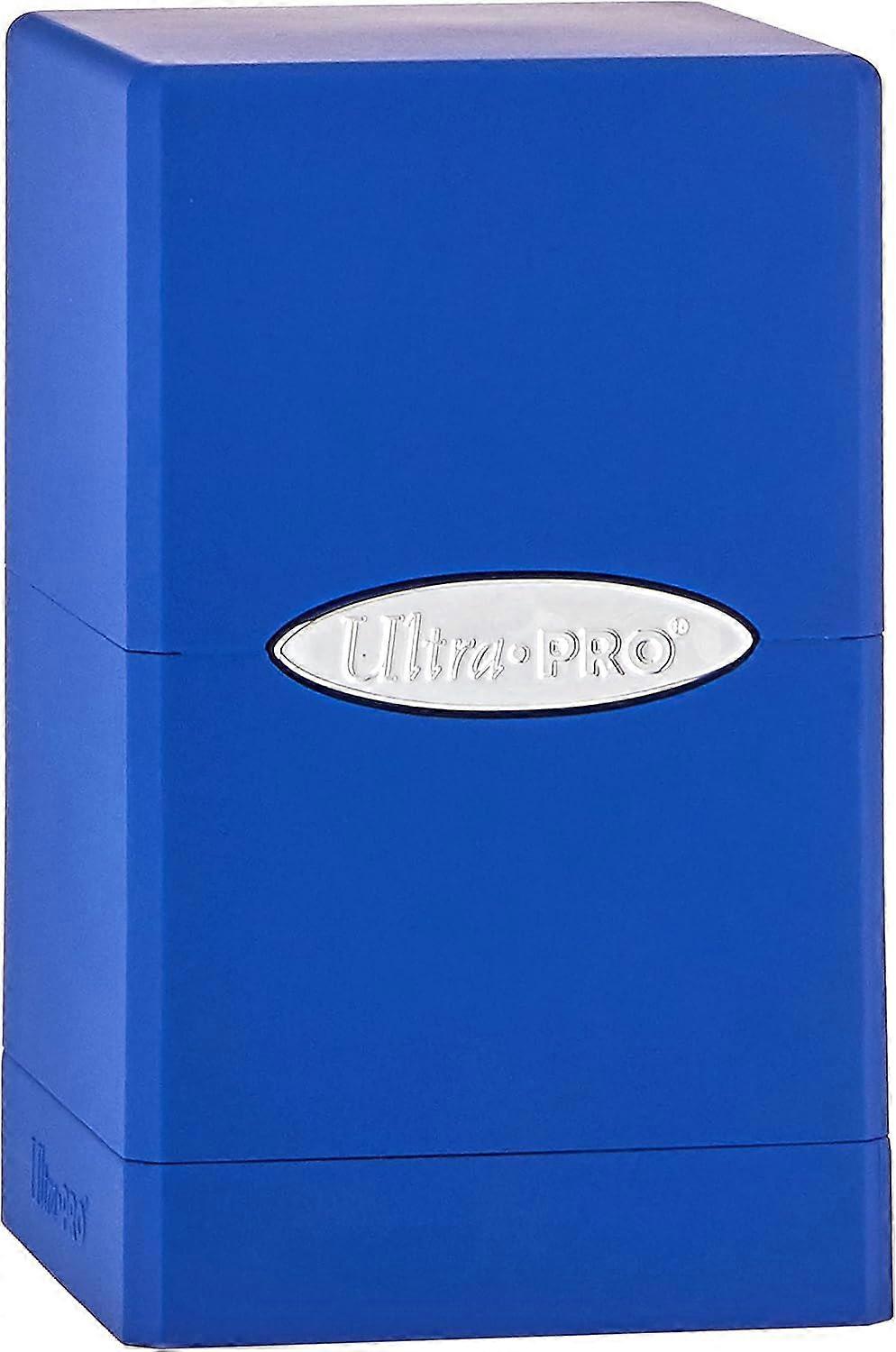 Ultra Pro DECKBOX Satin Tower C6 Card Game - Blue