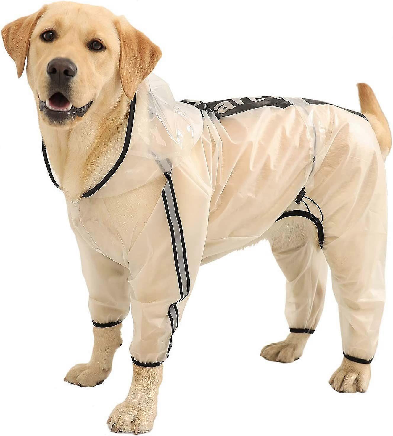 Transparent Raincoat For Dog