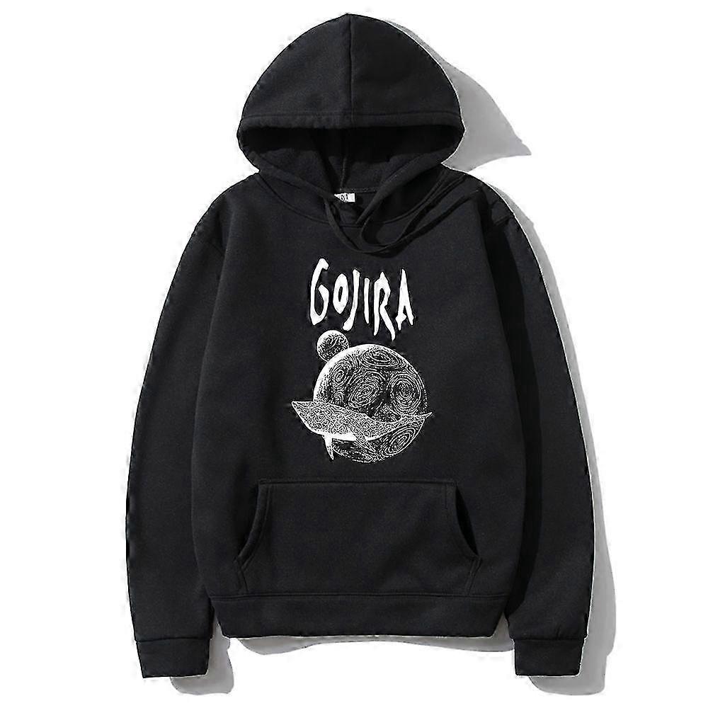 فرقة الميتال الفرنسية Gojira من المريخ إلى سيريوس غلاف الألبوم هوديي الرجال النساء خمر روك كبير الحجم بول