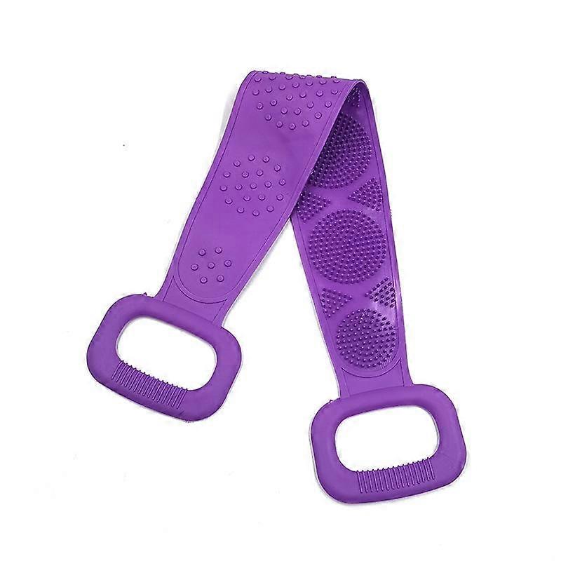 Bath Towel Bath Towel Back Massage Bath Brush Easy To Clean Stretch Back Silicone Bath Towel