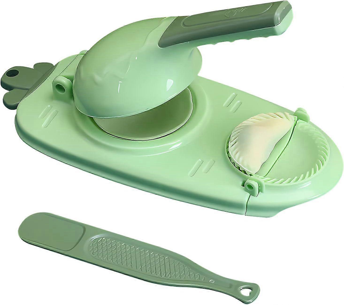 2 In 1 Dumpling Maker, Kitchen Dumpling Making Tool Dumpling Skin Maker Dumpling Moulds, Dumpling Skin Press Pressing Dough Presser Maker Tool Mold