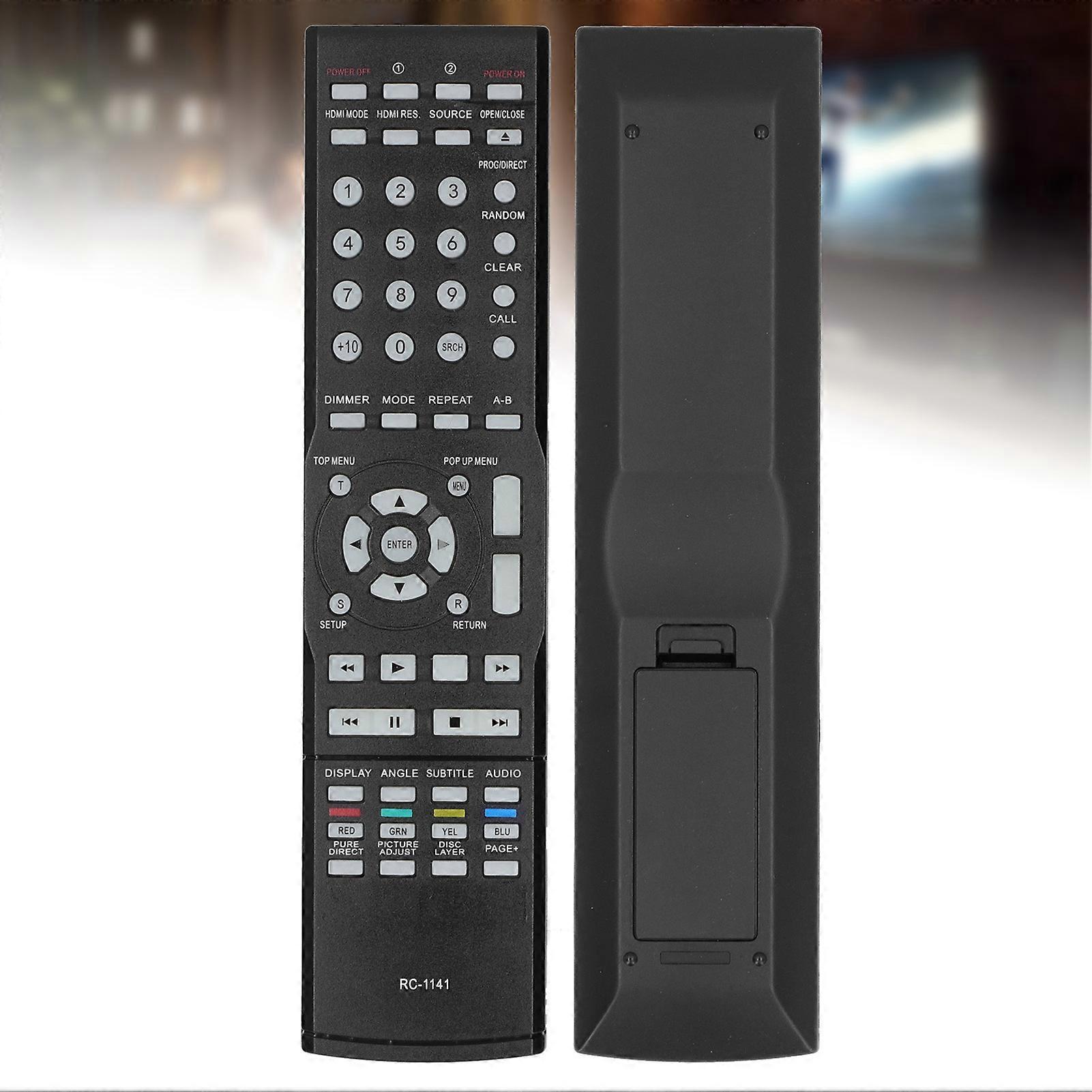 RC1141 Bluray DVD Player Remote Control Replacement for Denon DBP4010UD/DBPA100