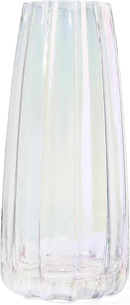 Iridescent Translucent Contemporary Vase