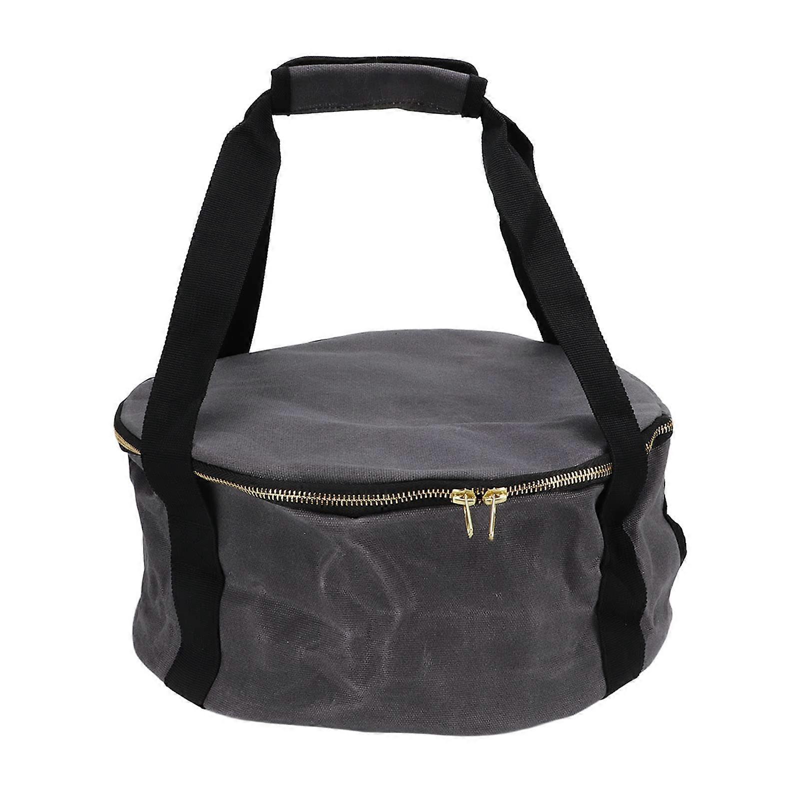 Dutch Pot Storage Bag Dustproof Enamel Cookware Travel Bag for Frying Pans and Utensils