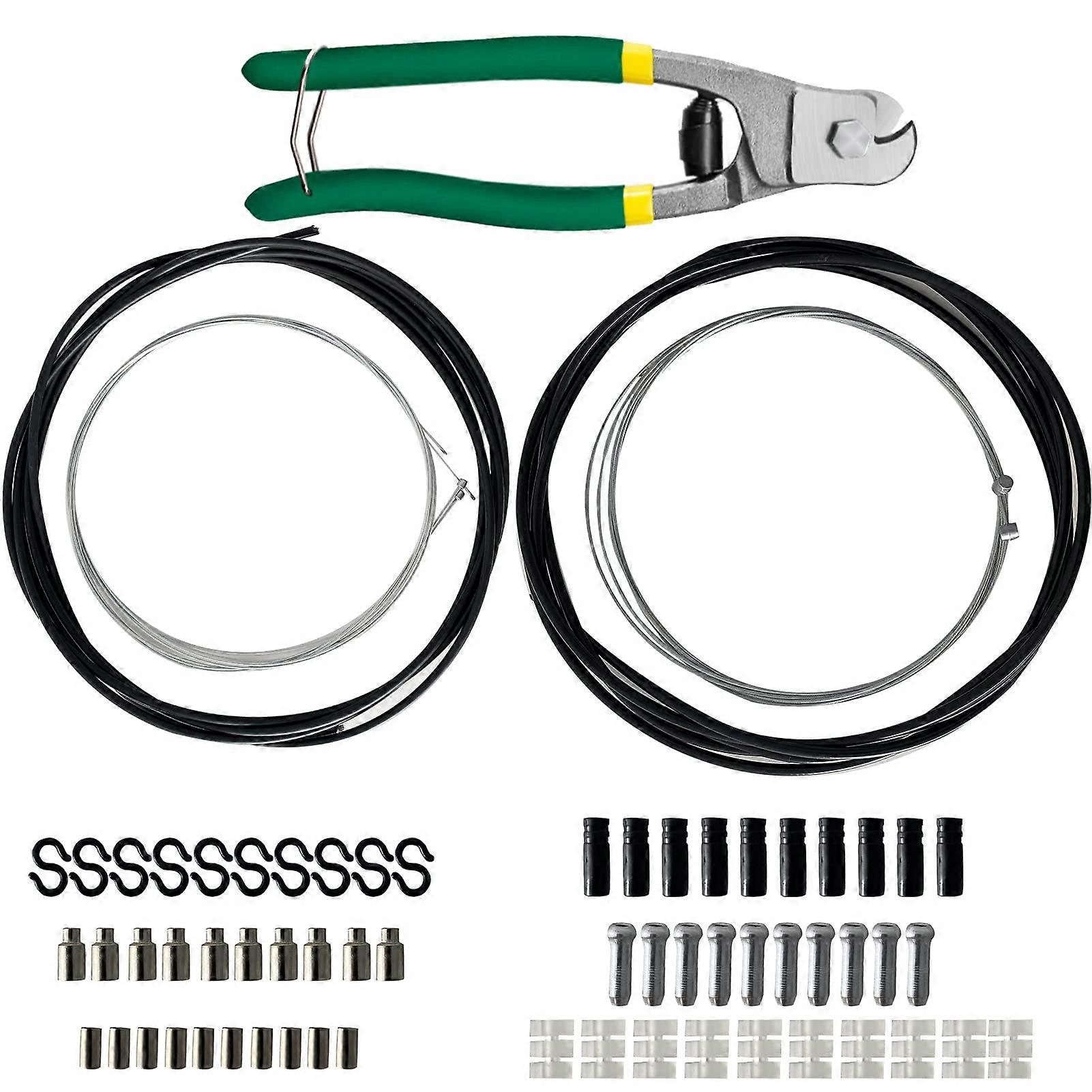 1 set of cable cutters for brake and shift cable replacement