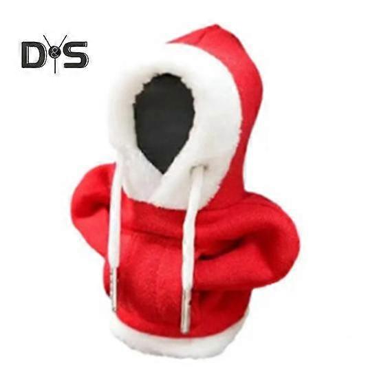Gear Shift Xmas Hoodie Soft Fabric Comfortable Grip Anti-break Dust-proof Car Shifter Cover for Vehicle Accessories