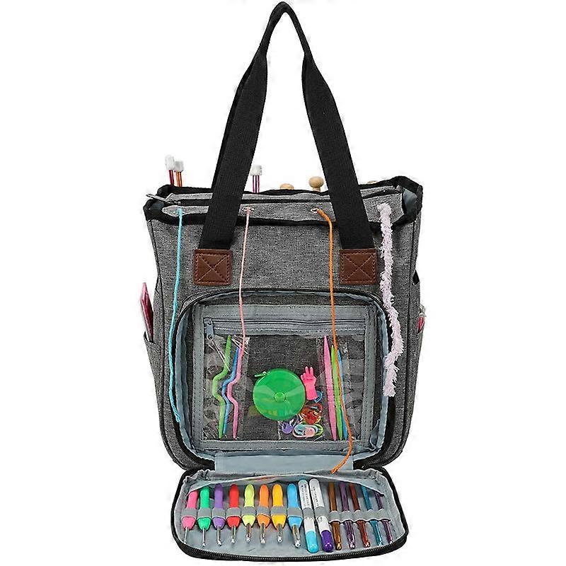 Home daily organization dustproof storage bag - gray