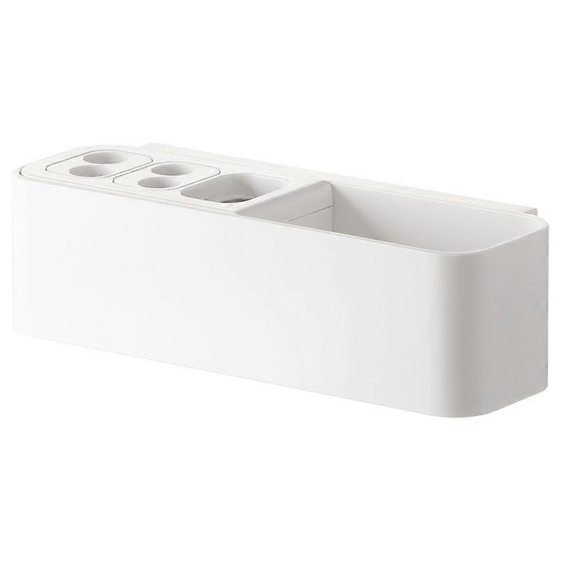 Removable wall mount for electric toothbrushes Cream white