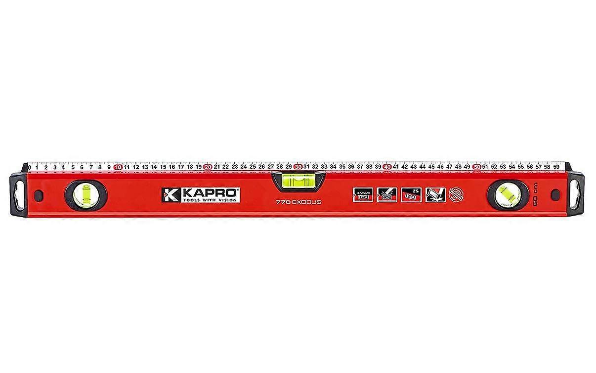 60 cm Spirit Level for Accurate Alignment, Professional Grade Bubble Level Tool, Heavy-Duty Construction