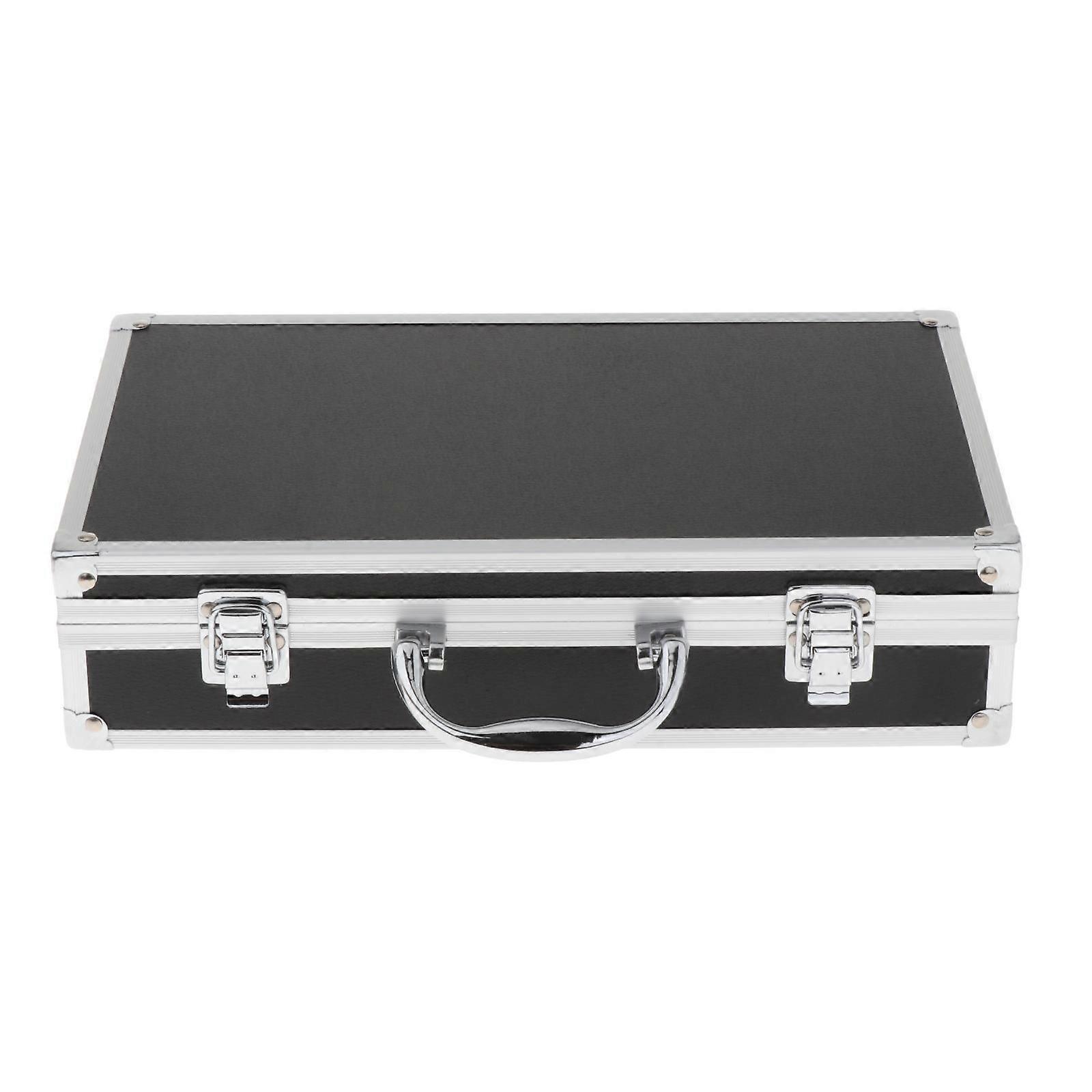 Microphone Case Hard Shell, Mic Case Instrument Storage Case with Sponge, Mic