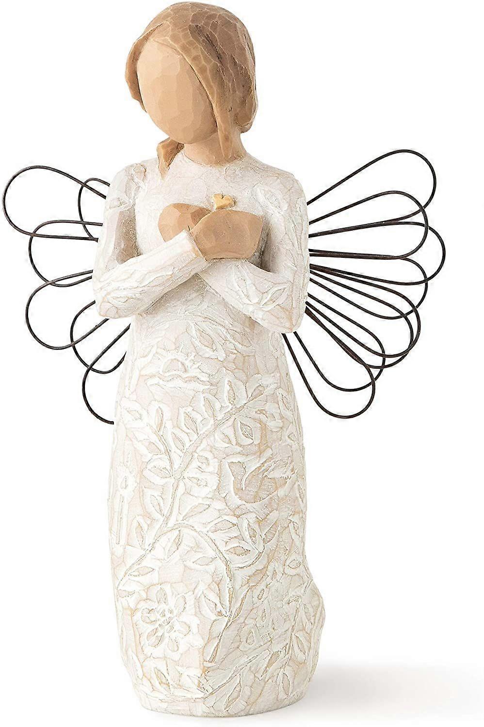 Remembrance Angel, Sculpted Hand-Painted Figure