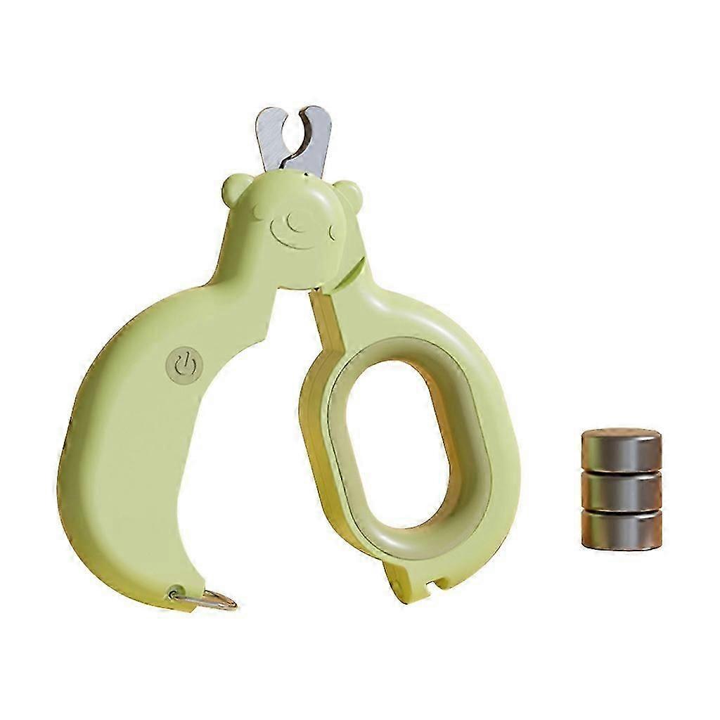 LED Pet Nail Clipper Scissor with Safety Guard-Lock for Dogs Cat Paw Grooming