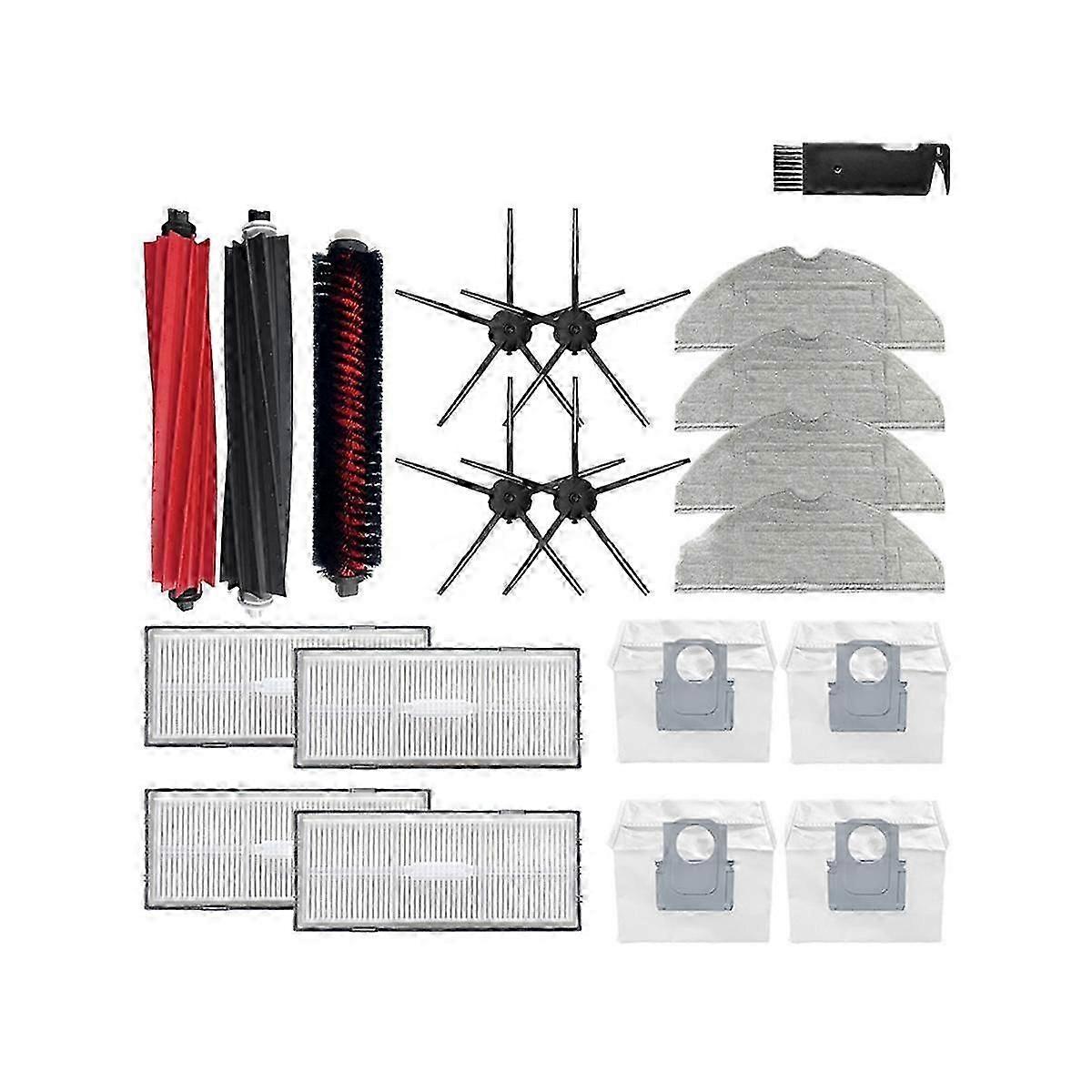 For S8 PLUS S8+ S8 Pro Ultra G20 Vacuum Cleaner Parts Main Side Brush Mop Hepa Filter Rolling BrushNEW