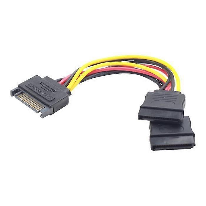 Power Splitter - Cablexpert - CC-SATAM2F-01 - SATA (F) to SATA (M) - 15 cm