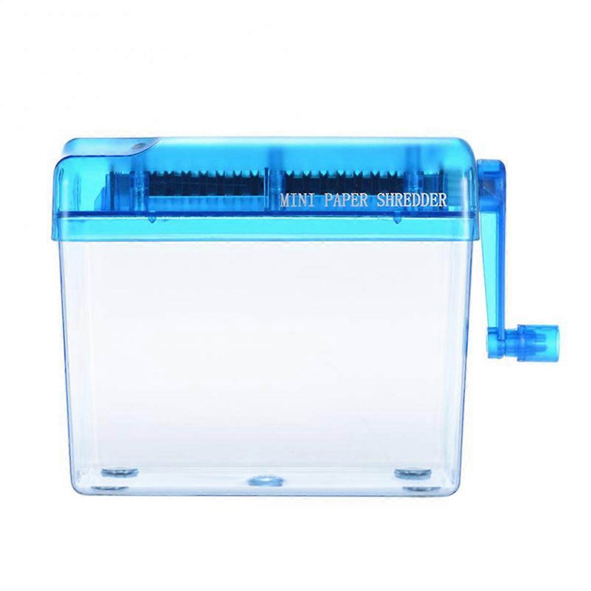 Mini Manual Shredder Portable Hand Shredder Paper Cutting Machine