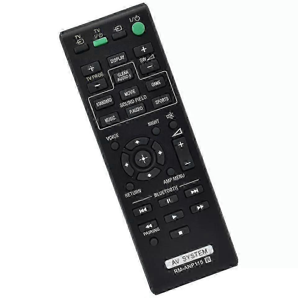 Νέο τηλεχειριστήριο RM-ANP115 για Sony AV Reciever Soundbar HT-CT770 SA-CT770