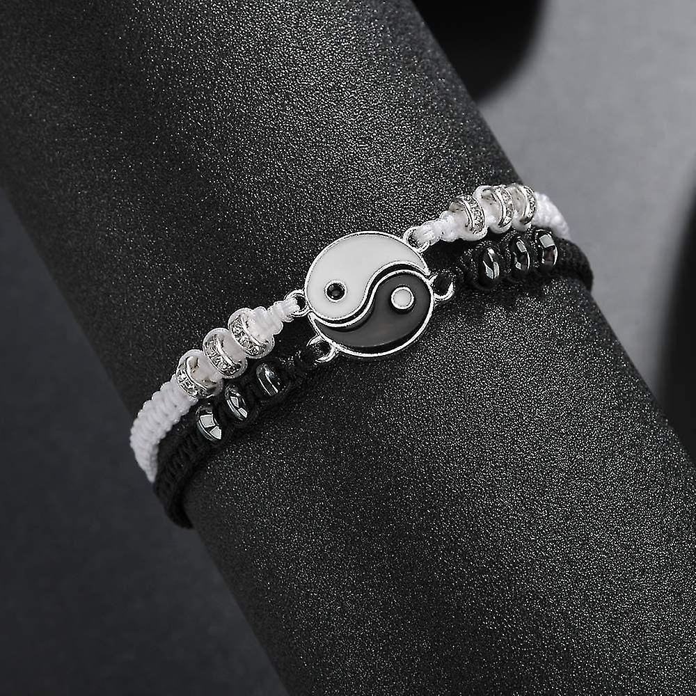 Bracciale Migliore Amico In Acciaio Inox Ipoallergenico – Regalo Di Compleanno Per Amica, Gioiello Amicizia Donna, Con Sacchetto In Velluto