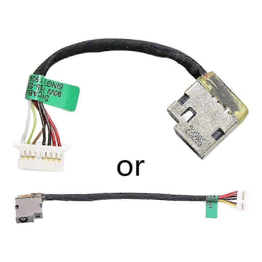 for DC Power Jack Socket Plug Charging Port with Cable for HP Pavilion X360-Good