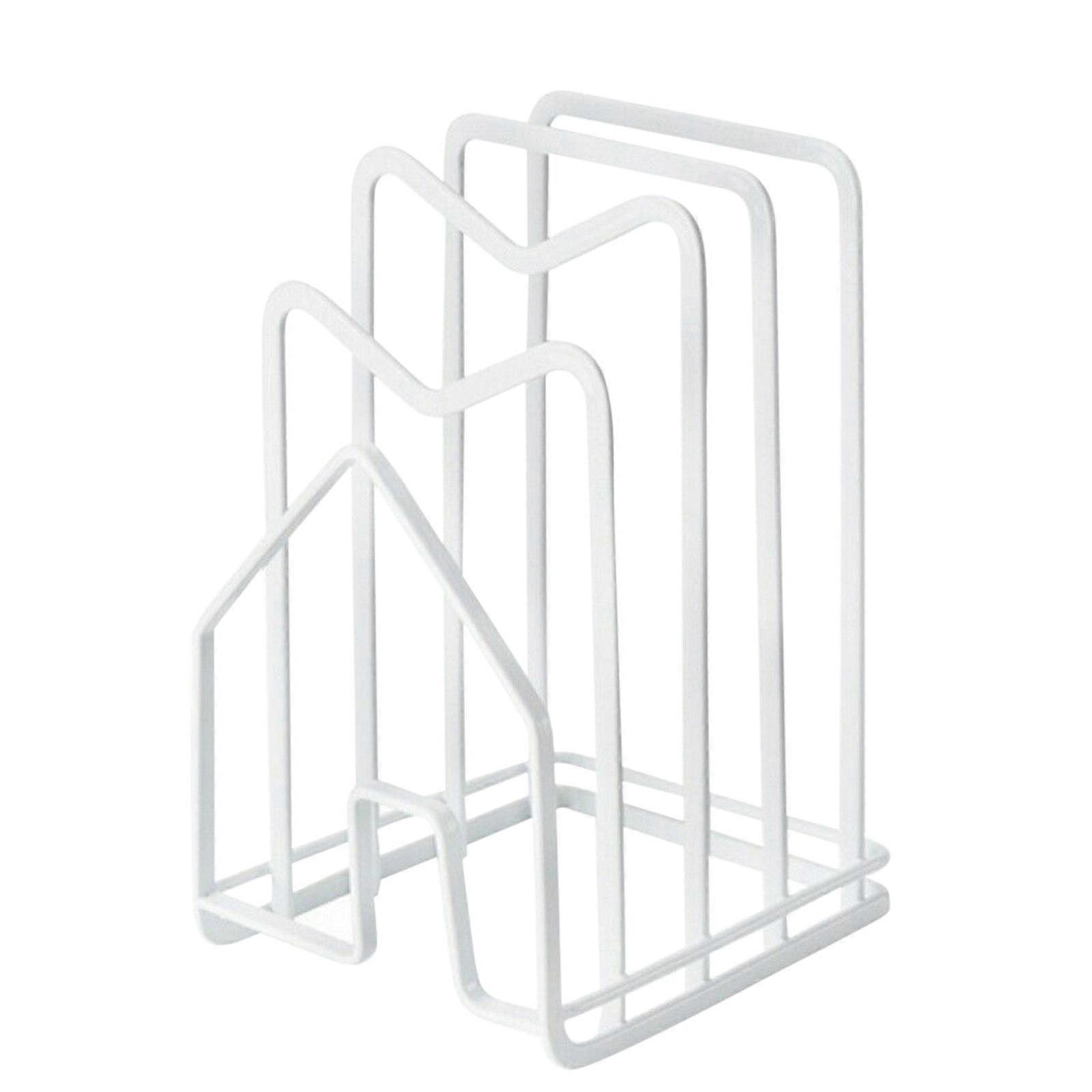 Kitchen Chopping Board Cutlery Storage Rack Pot Cover Bracket Cookware Box Durable