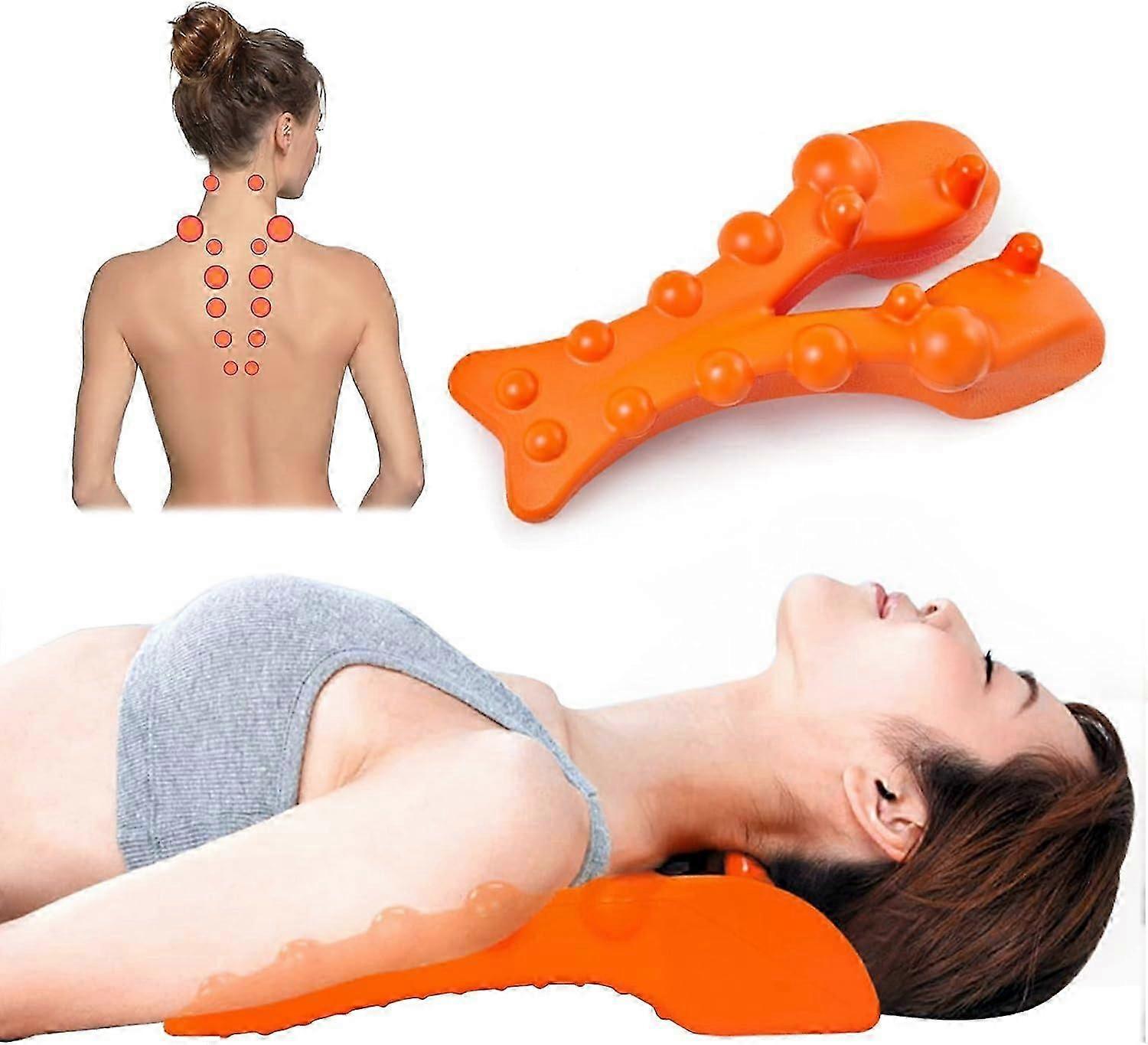 Trapezius Stretcher,occipital Release Tool Trapezius Trigger Point Massager For Neck Shoulder Muscle Pain Relief, Deep Tissue Myofascial Suboccipita