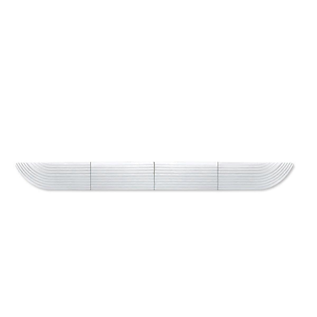 Floor Sweeper Threshold Bars Supports 1.5-1.9cm Threshold White