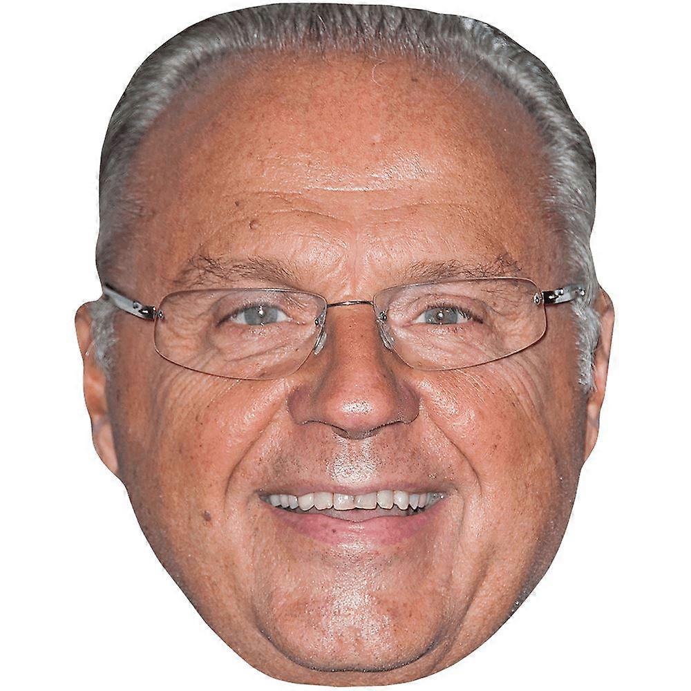 Gérard Louvin (Glasses) Celebrity Mask, Flat Card Face