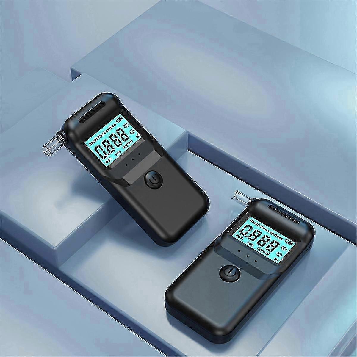 Alcohol Breathalyzer Tester with LCD Display Portable Accurate Alcohol Detector Breath-Type Alcohol Tester for Home Use
