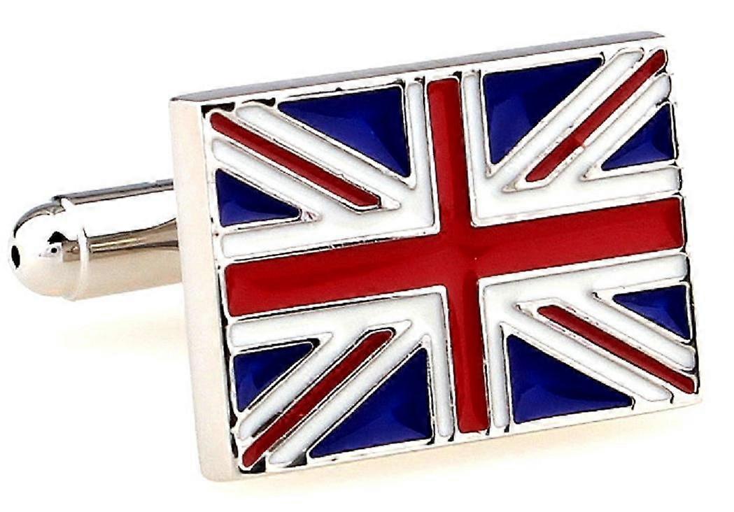 Pair of cufflinks for gift presentation