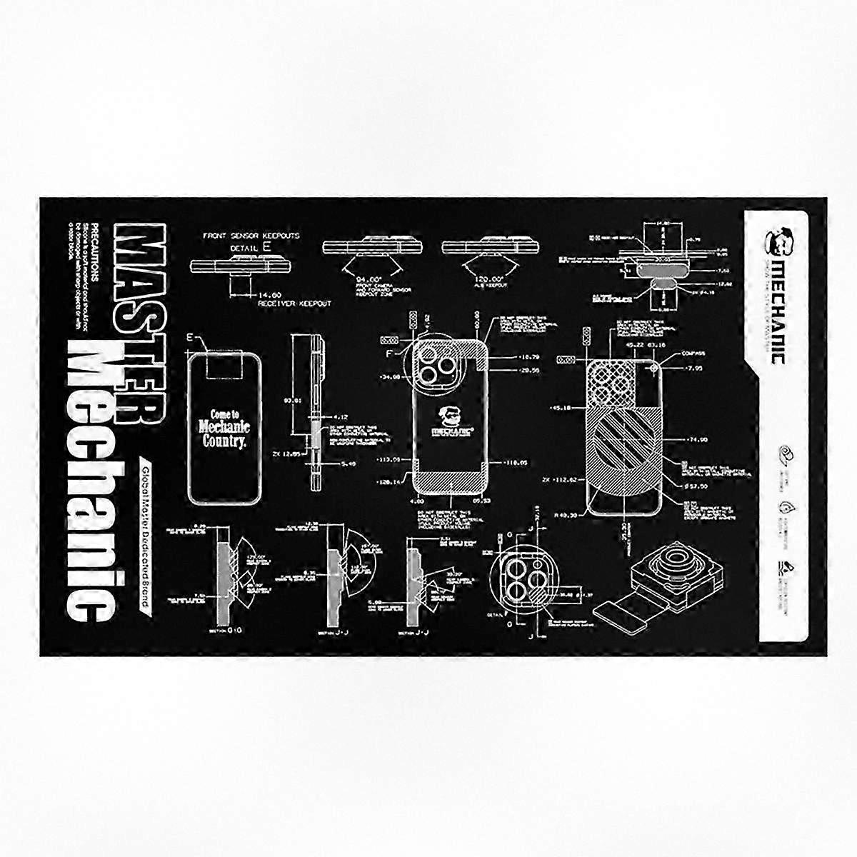 V77 Multi-Purpose Heat-Resistant Repair Pad for Motherboard and IC Chip Soldering �C Soft and Absorbent