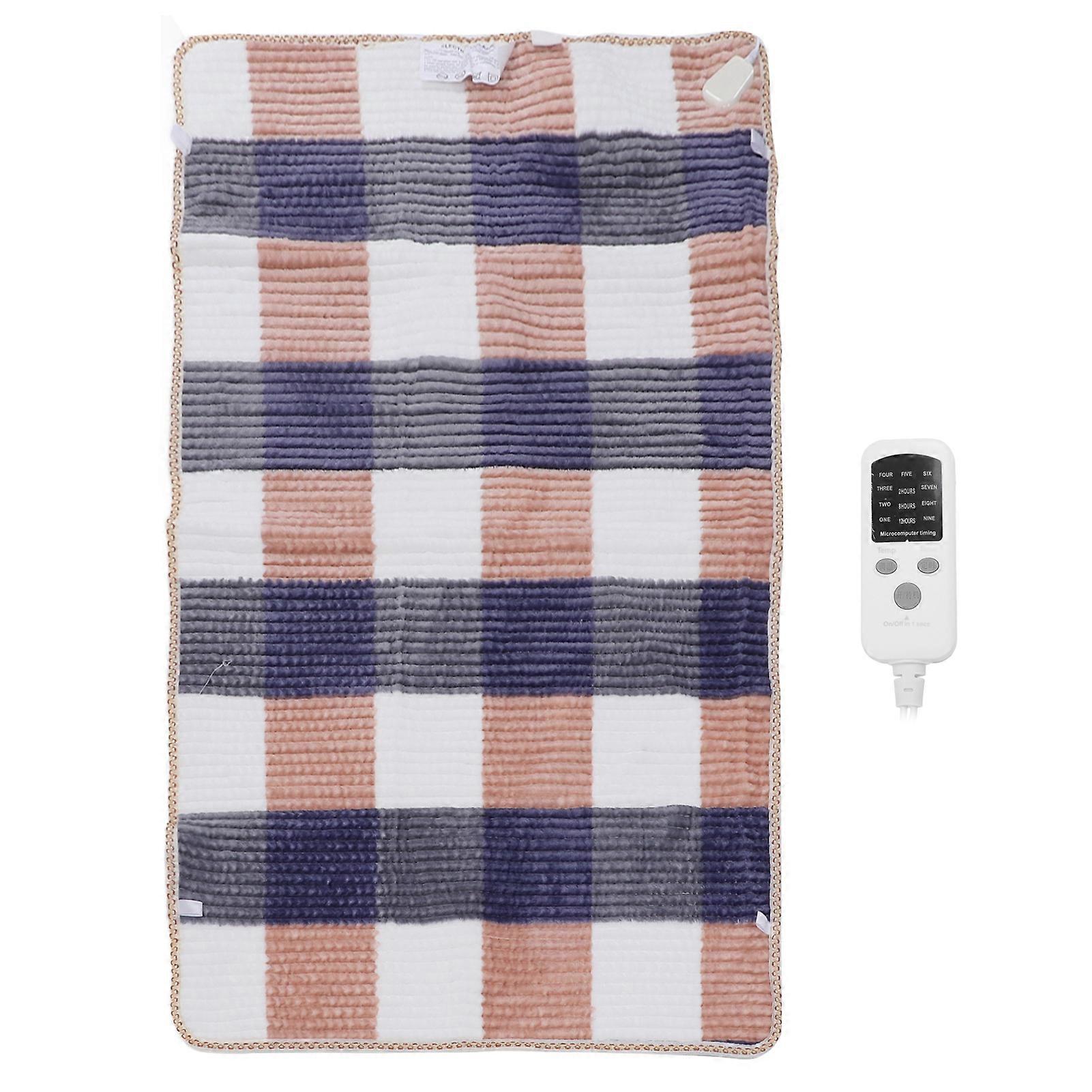 Electric Blanket Soft Comfortable Fast Heating Temperature Control Electric Heated Blanket for Home Dormitory