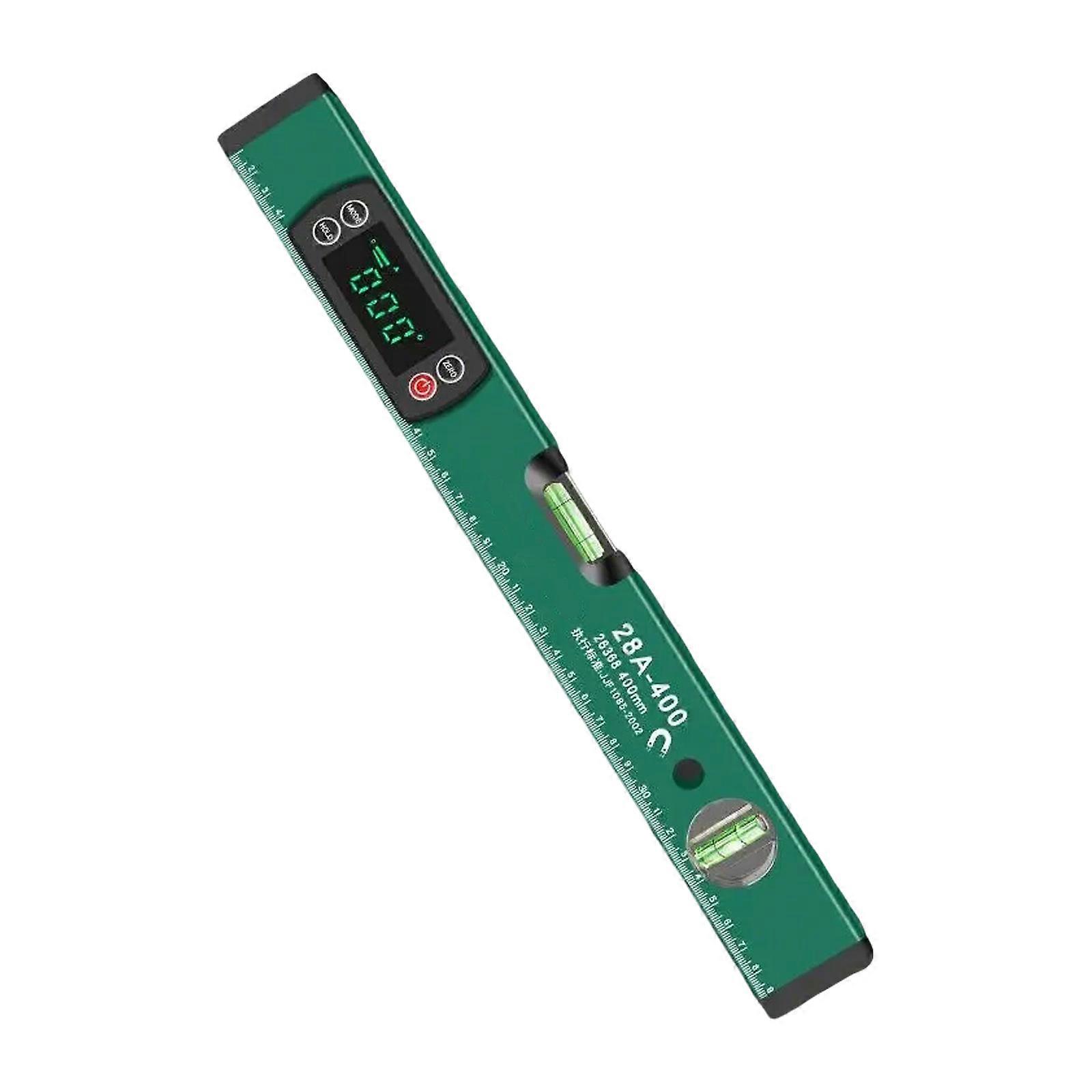 30/40/50cm Electronic Inclinometer Digital Level Ruler Protractor Bubble Level Angles Finder with Data Hold Function  400mm