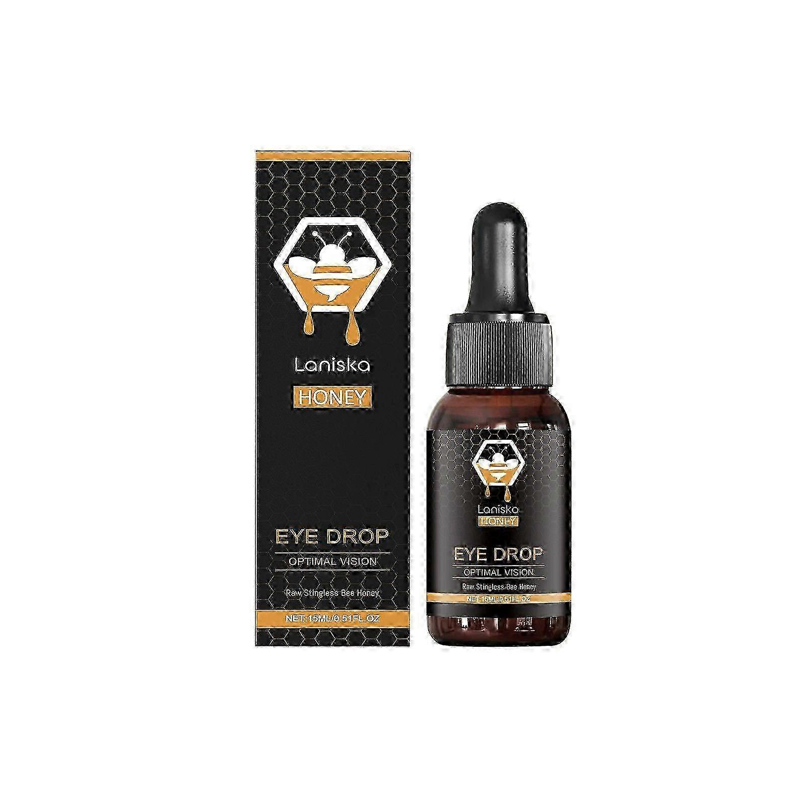 100% lindring for tørre symptomer rel 3 stk honning for øye stikkfri bie honning øyedråper 15 ml honning øyedråper bi honning for øyeirriterte øyne