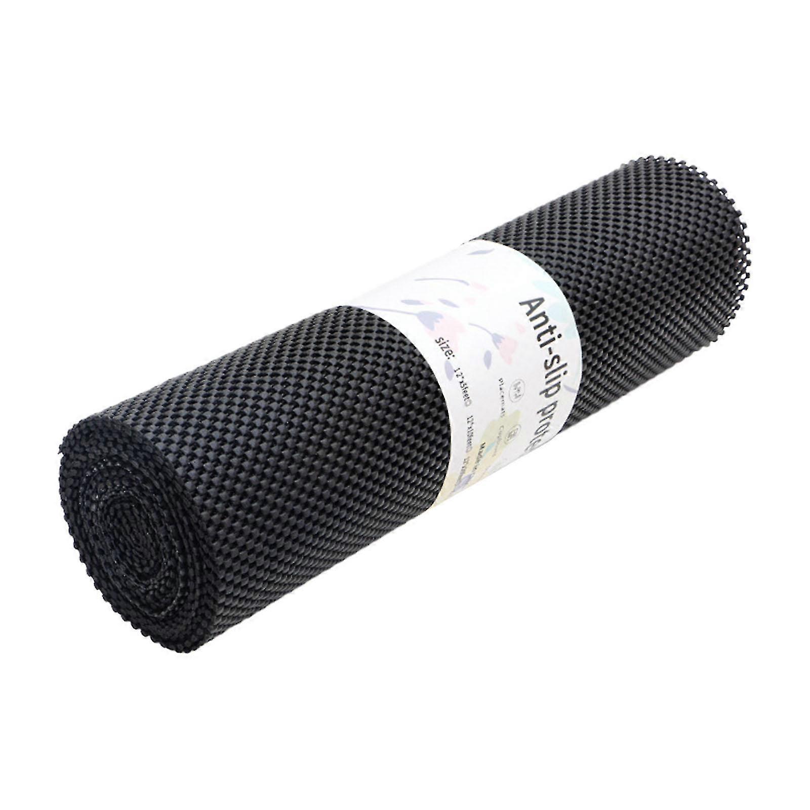 Non-Slip Shelf Liner Drawer Mat for Pantry, Cupboard, Table Shelves - Easy to Install, Non-Adhesive Lining Pad