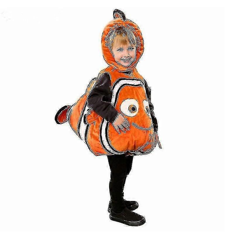 Finding Nemo Costume Cartoon Nemo Clownfish Clothes Kids-e
