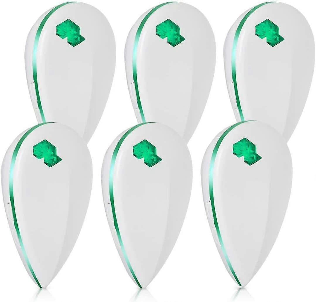 Ultrasonic Mosquito Repellent Set of 6 Ultrasonic Mouse and Rat Repellent Electric Mosquito Repellent, Rodent