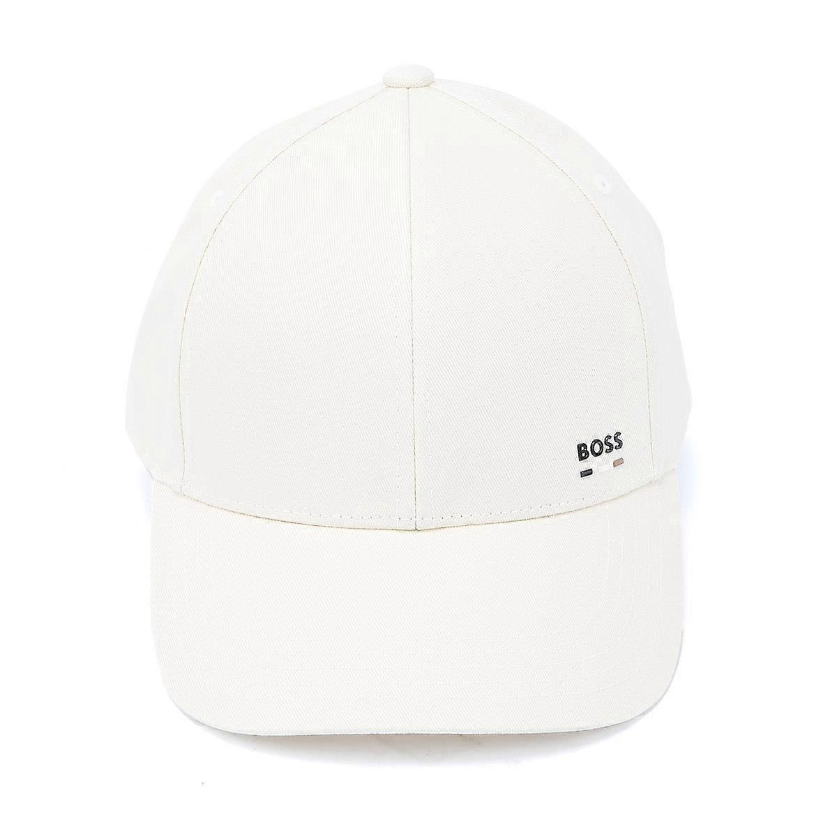 Boss Zed Stripe Cotton Men's Beige Caps