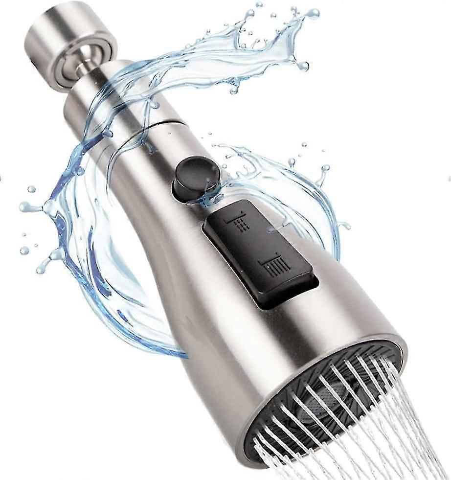 360 Swivel Faucet Aerator,Water Saving Faucet Head,Kitchen Faucet Nozzle,Spray Aerator Faucet with FM22/M24 Adapter Faucet Extension Accessory