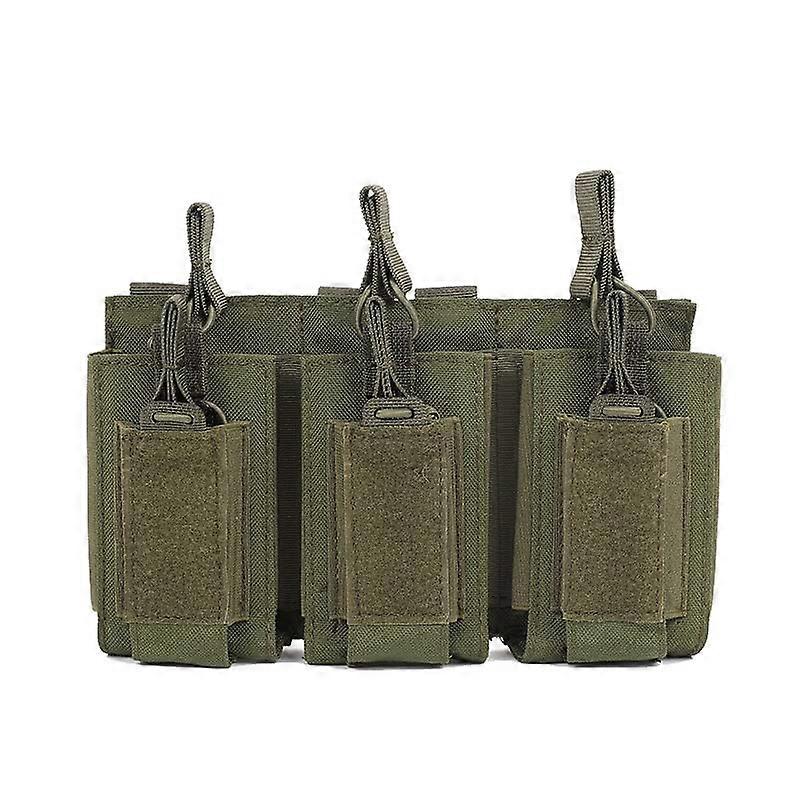 モールバッグベストカモフラージュパック高速カートリッジクリップキャリア弾薬ホルダータクティカルマグトリプルマガジンポーチ