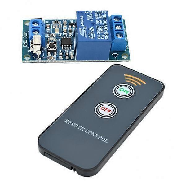 2X 1 Way Relay Module IR Infrared Remote Control Switch 1-CH 5V 2 Key Remoter