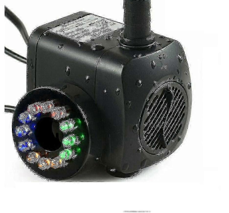 Fountain Pump With LED Light