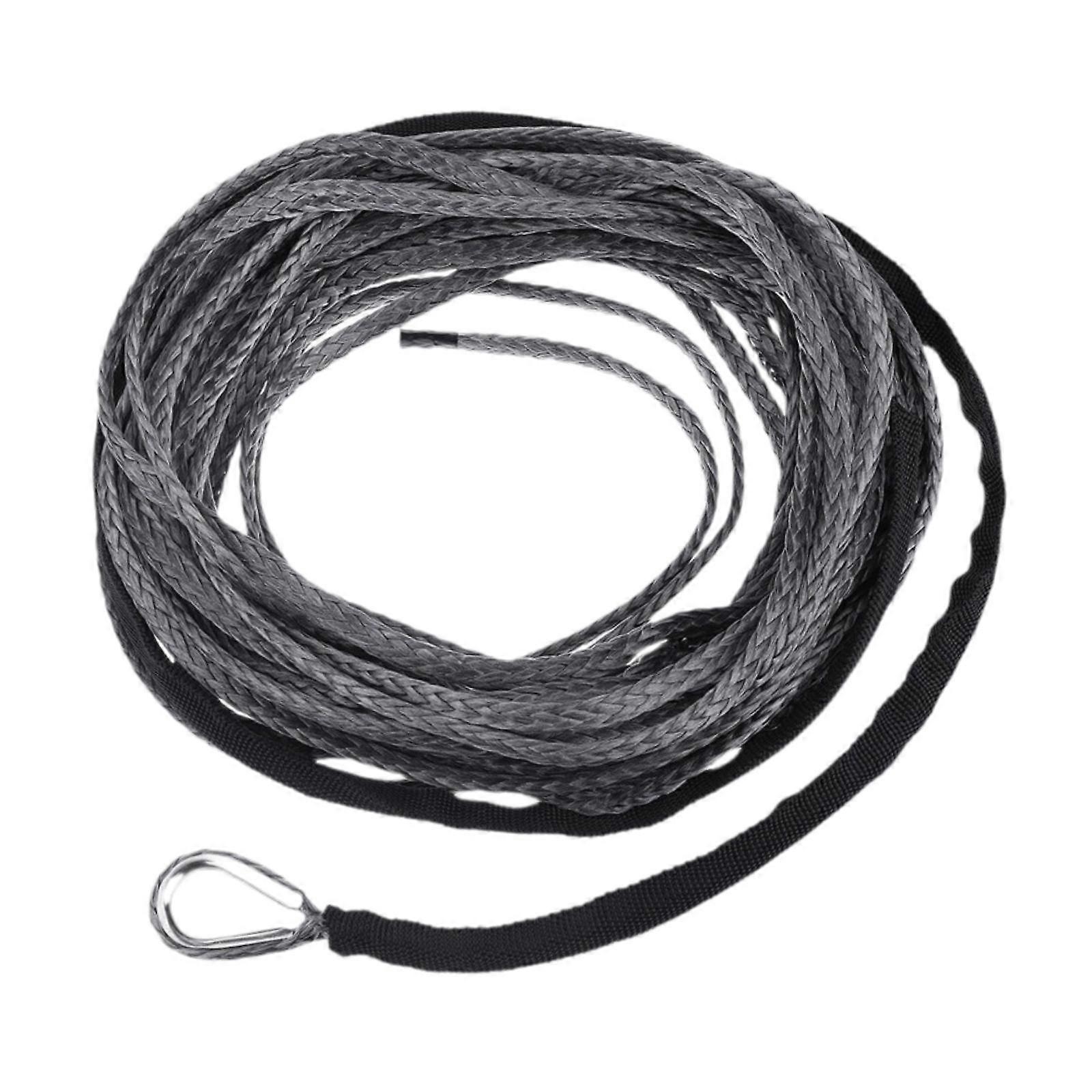 Car Towing Strap Synthetic Winch Rope High Strength 15M with Protecing Sleeve