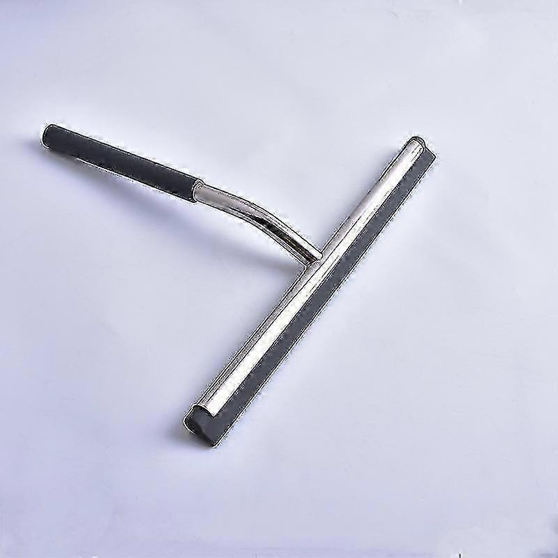 Shower Squeegee Stainless Steel Window Squeegee Cleaning Squeegee for Bathroom Window (26.5*21.5cm)