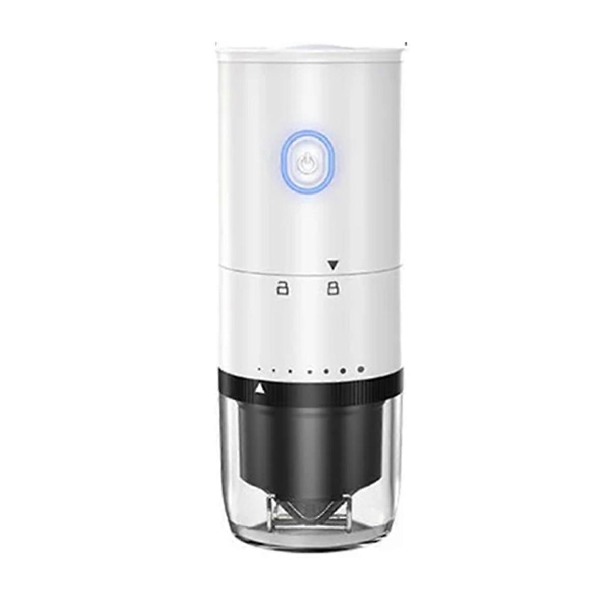 Coffee Grinder for Outdoor Household Use,Detachable Lid, Adjustable Thickness for Adding Beans,Elec