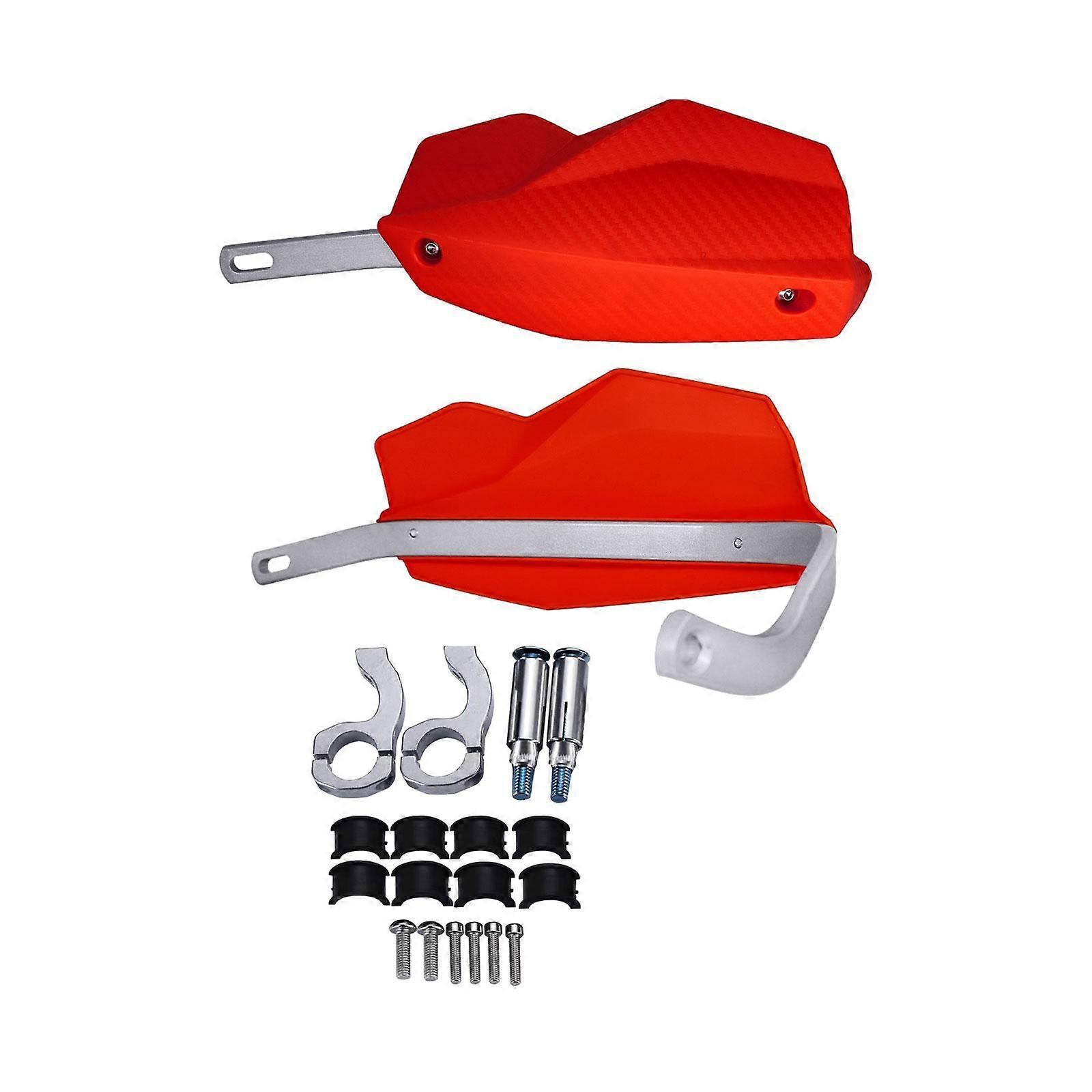 2x Motorcycle Hand Guards Hand Protective Aluminum Alloy Replacement Windproof