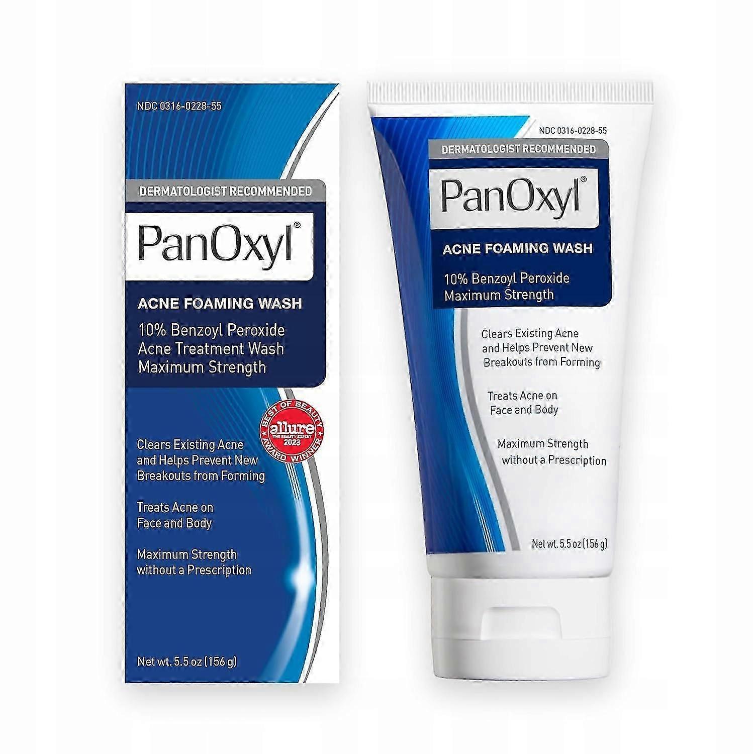 Panoxyl Acne Benzoyl Peroxide Cleansing Foam 10% 170 G